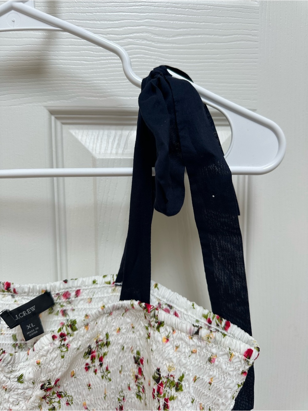 NWT J.Crew Floral Tie-Shoulder Maxi Dress/Coverup - Picture 8 of 10